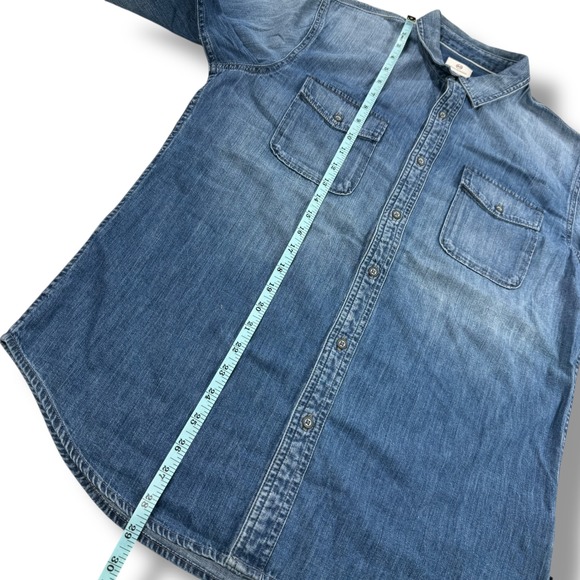 AG Adriano Goldschmied Denim Shirt Mens MediumLong Sleeve Button Up - Picture 8 of 10